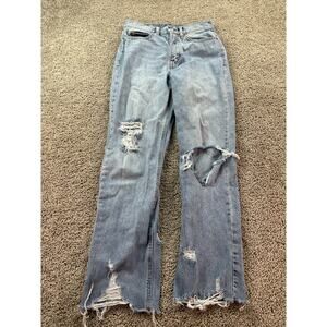 BDG Urban Outfitters Jeans Womens 27 Cowboy Cut Distressed Ladies 27x28 READ